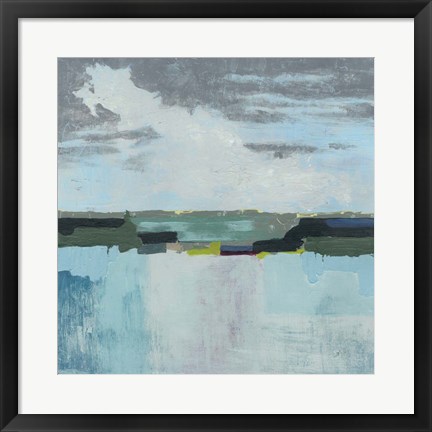 Framed Day at the Sea II Print