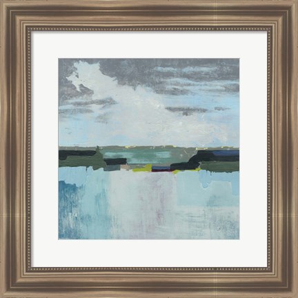 Framed Day at the Sea II Print