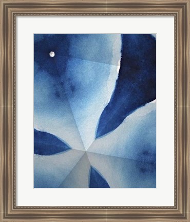 Framed Indigo Daydream V Print