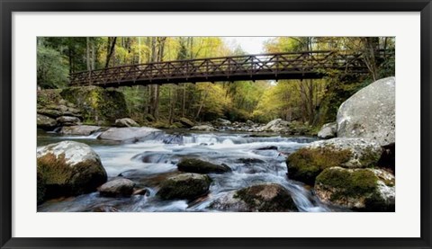 Framed On the Rocks Panorama Print