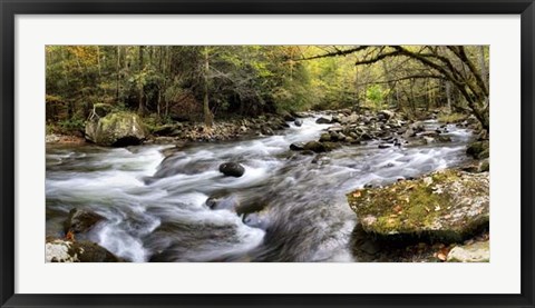 Framed Tremont Panorama I Print