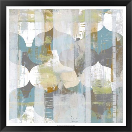 Framed Arabesque Abstract I Print