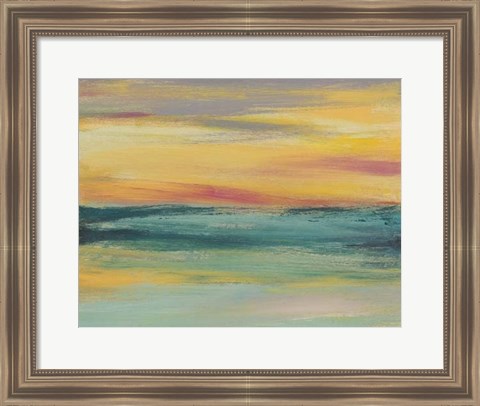 Framed Sunset Study III Print