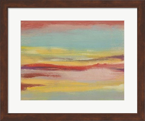 Framed Sunset Study V Print