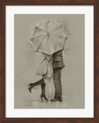 Framed Rainy Day Rendezvous III Print