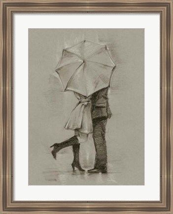 Framed Rainy Day Rendezvous III Print