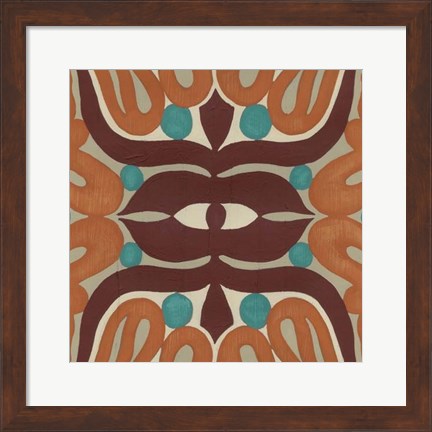 Framed Global Motif II Print