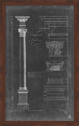 Framed Composite Order Blueprint Print