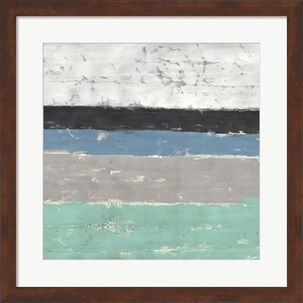 Framed Seawall I Print