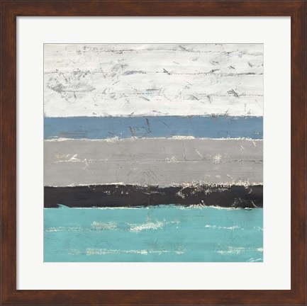 Framed Seawall II Print