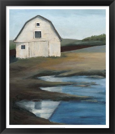 Framed Farmstead I Print