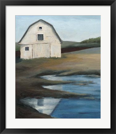 Framed Farmstead I Print