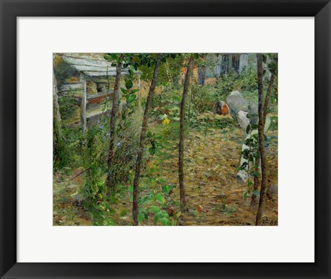 Framed In The Garden, 1885 Print