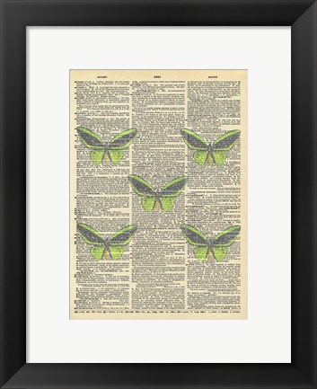 Framed Secret Butterfly II Print