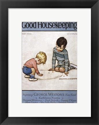 Framed Good Housekeeping May 1930 Print