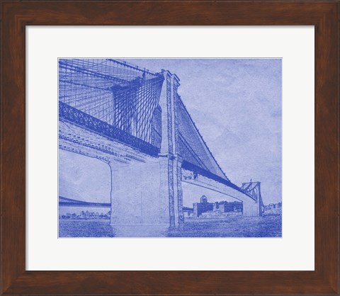 Framed BB Blueprint Print