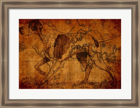 Framed Pointer Print