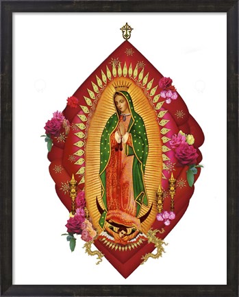 Framed Guadalupe 2-4 Print
