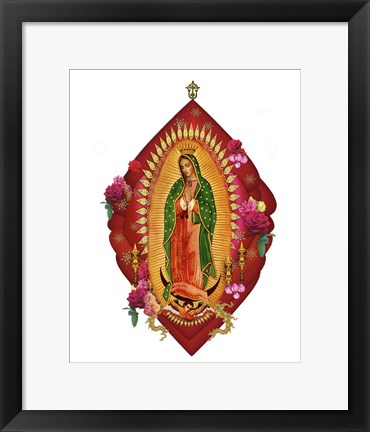 Framed Guadalupe 2-4 Print