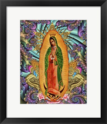 Framed Guadalupe2-7 Print