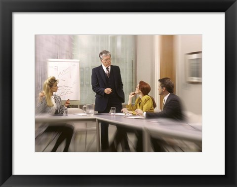 Framed Corporate Meeting Print