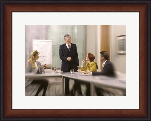 Framed Corporate Meeting Print