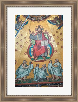 Framed Aachen Cathedral Print