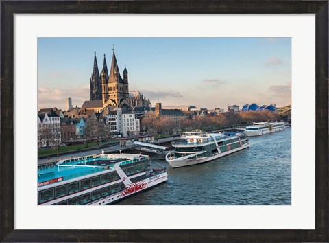 Framed Great Saint Martin Church Print