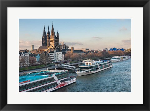 Framed Great Saint Martin Church Print