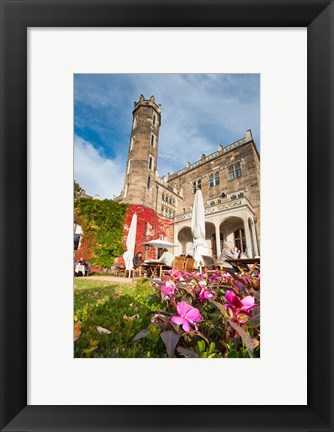 Framed Schloss Eckberg Castle, Germany Print