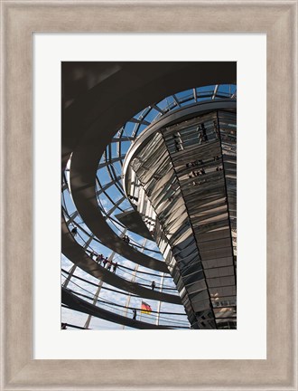 Framed Reichstag, Berlin, Germany Print