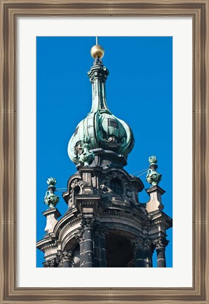 Framed Hofkirche (Church of the Court) Dresden, Germany Print