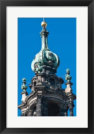 Framed Hofkirche (Church of the Court) Dresden, Germany Print