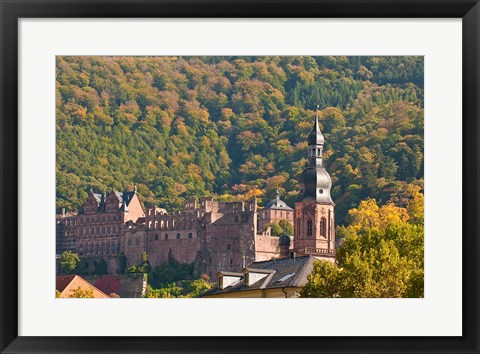 Framed Heidelberg&#39;s Old Town, Germany Print