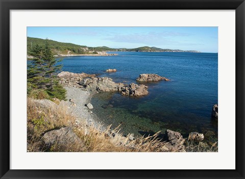 Framed Twillingate Coastline Print