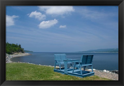 Framed Auld&#39;s Cove, Nova Scotia, Canada Print