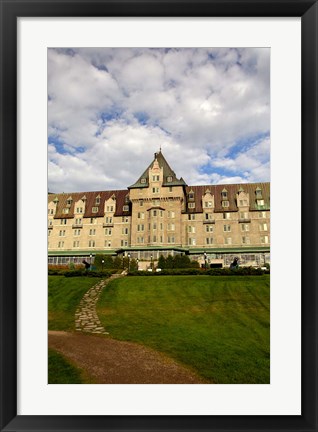 Framed Fairmont Le Manoir Richelieu Print