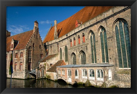 Framed Historic Brugge, Belgium Print