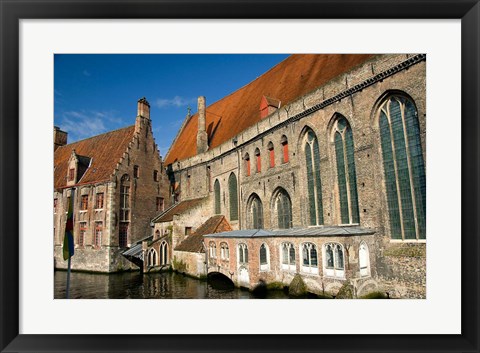 Framed Historic Brugge, Belgium Print