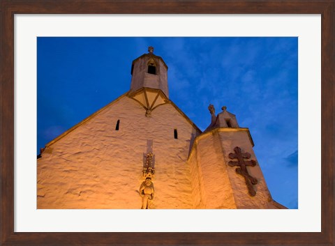 Framed Church in Znojmo, Czech Republic Print