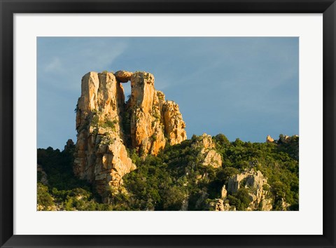 Framed Red Rock Formations by UNESCO World Heritage Site Print