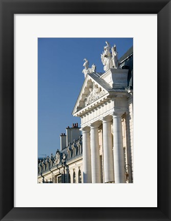 Framed Palace of the Dukes and States of Burgundy Print