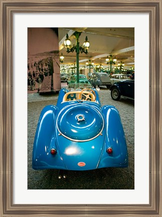 Framed Musee National de l&#39;Automobile, France Print