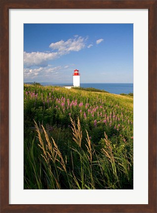 Framed Lighthouse at St Martins Print