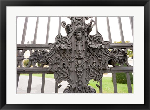 Framed Entrance to the Belvedere Palace Print