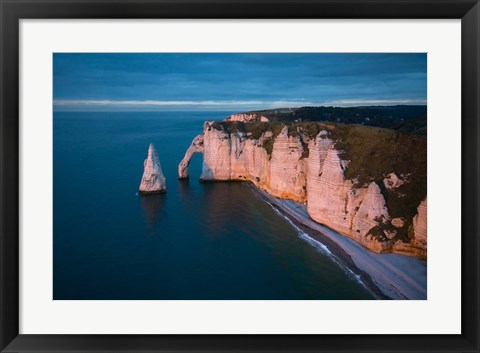 Framed Normandy at Etretat Print