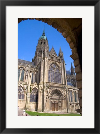 Framed Bayeux Cathedral Print