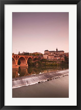 Framed Midi-Pyrenees at Dusk Print