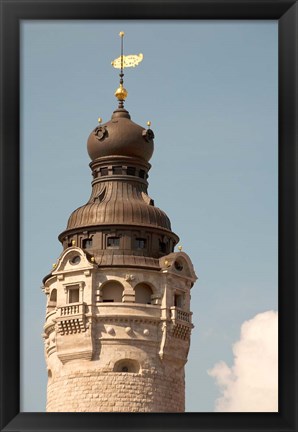 Framed Schilllerstrasse, Leipzig, Germany Print