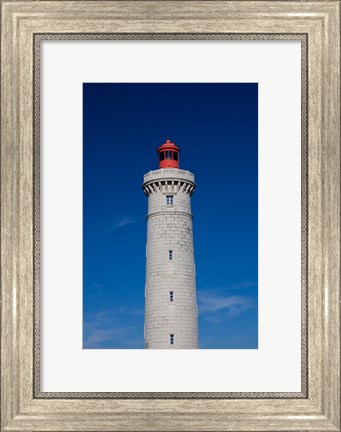 Framed Mole St-Louis Pier Lighthouse Print